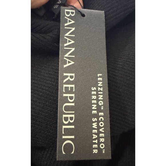 Banana Republic Colleta Off-Shoulder Midi Sweater Dress black size XXL NWT - Picture 5 of 8